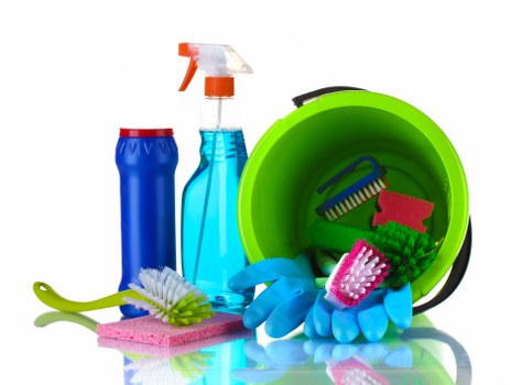 Cleaning professionals beginning a service booking at Earlscourt Cleaners