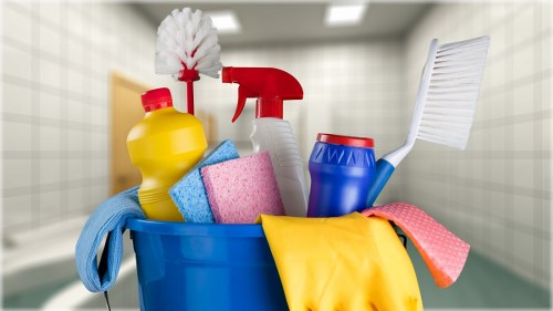 Professional office cleaning in an Earlscourt workspace with tidy desks