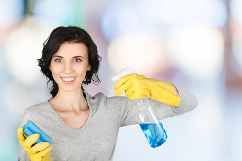 Safe cleaning operations with equipment, PPE, and workplace care
