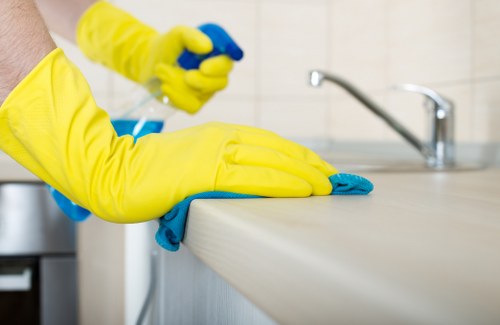 Professional post construction cleaning in a Earlscourt property